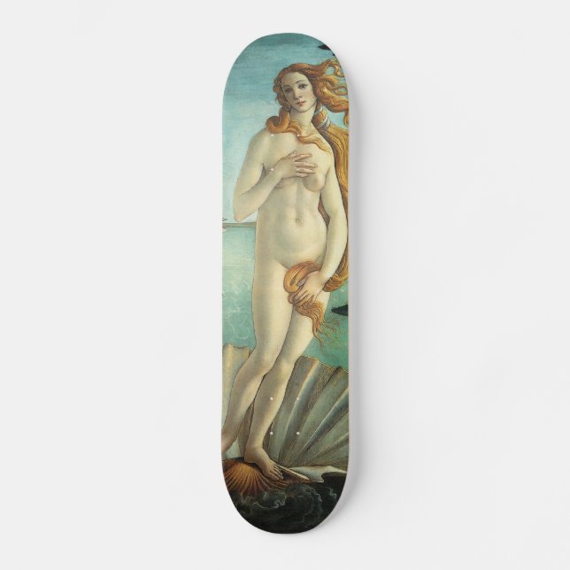 Botticelli Renaissance-Malerei Skateboard (Vorderseite)