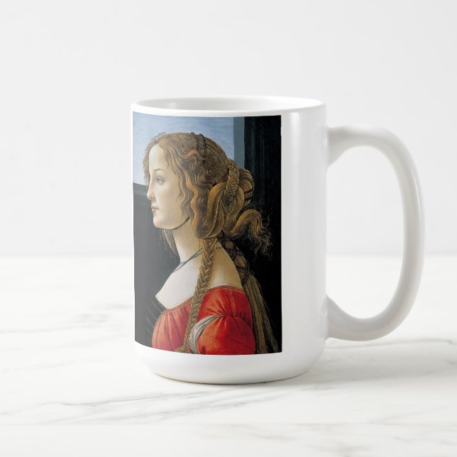 Botticelli Renaissance-Malerei Tasse (Rechts)