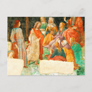 Botticelli "Seven Liberal Arts" Postkarte