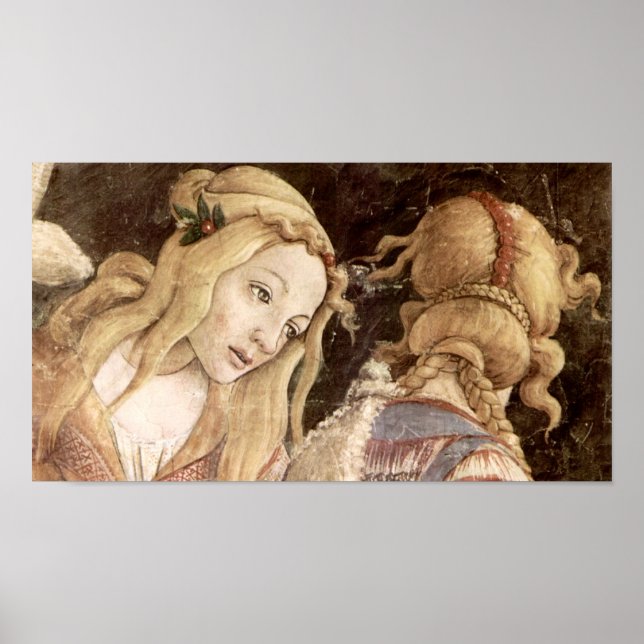 Botticelli-Sixtinische Kapelle - Die Jugend von Mo Poster (Vorne)