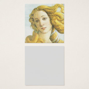 Botticelli Venus Gesicht und blondes Haar