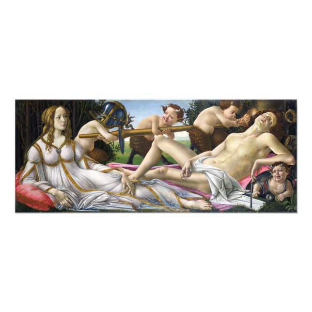 Botticelli Venus und Mars Fotodruck (Vorne)