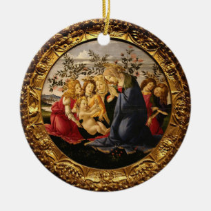 Botticelli Wallfahrtskirche Madonna del Sasso Keramik Ornament