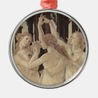 Botticellis drei Umgangsform-Verzierung Silbernes Ornament