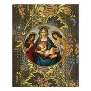 Botticellis Madonna mit Kind Fotodruck