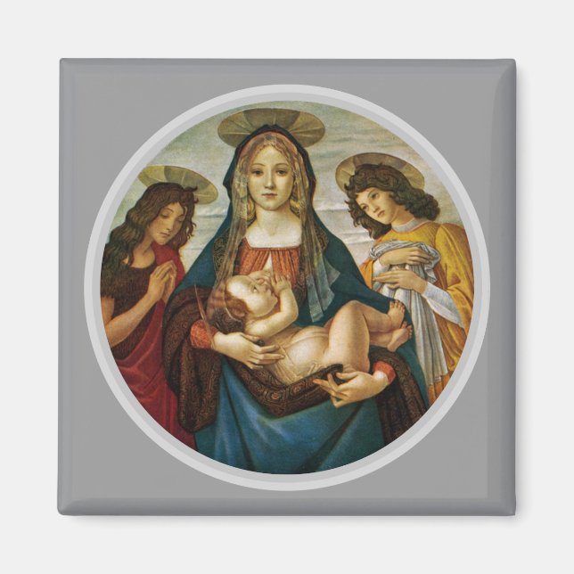 Botticellis Madonna mit Kind Magnet (Vorne)