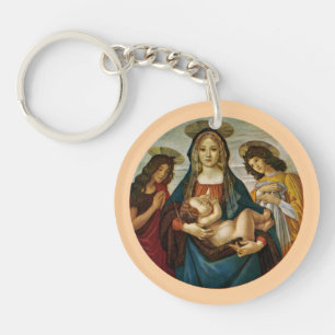 Botticellis Madonna mit Kind Schlüsselanhänger
