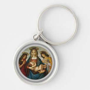 Botticellis Madonna und Kind Schlüsselanhänger