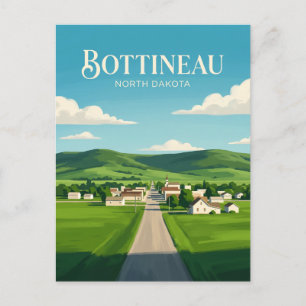 Bottineau USA Postkarte