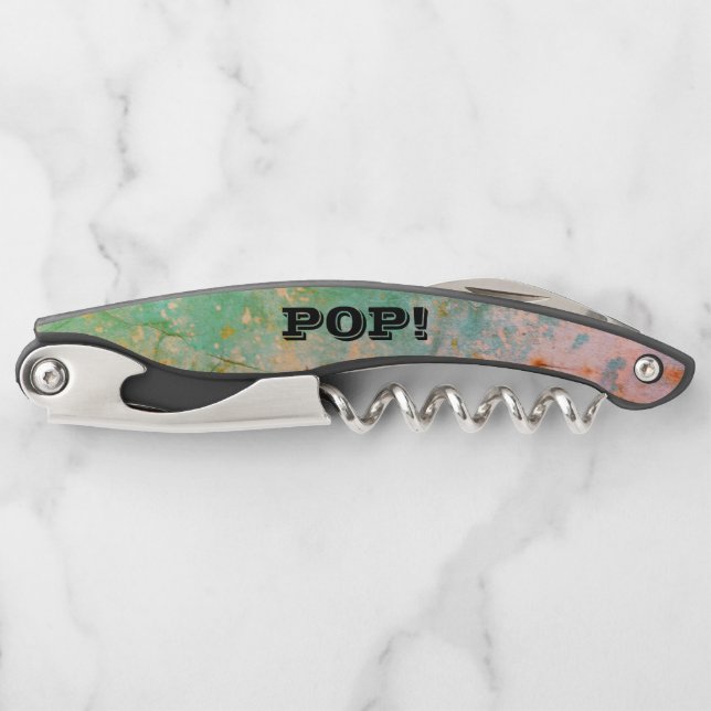 BOTTLE OPENER ART STYLE DESIGN KELLNERMESSER (Vorderseite)