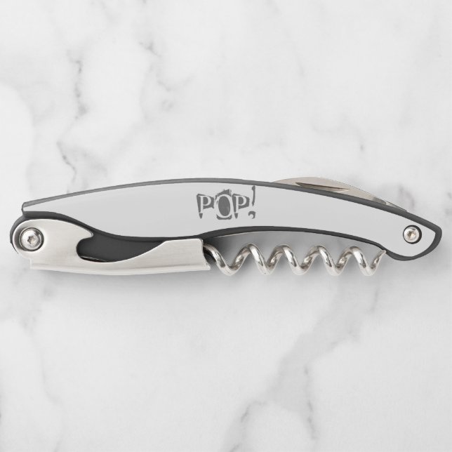 BOTTLE OPENER ART STYLE DESIGN KELLNERMESSER (Vorderseite)