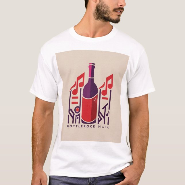 Bottle Rock Napa Valley 2025 Exklusives Festival T T-Shirt (Vorderseite)