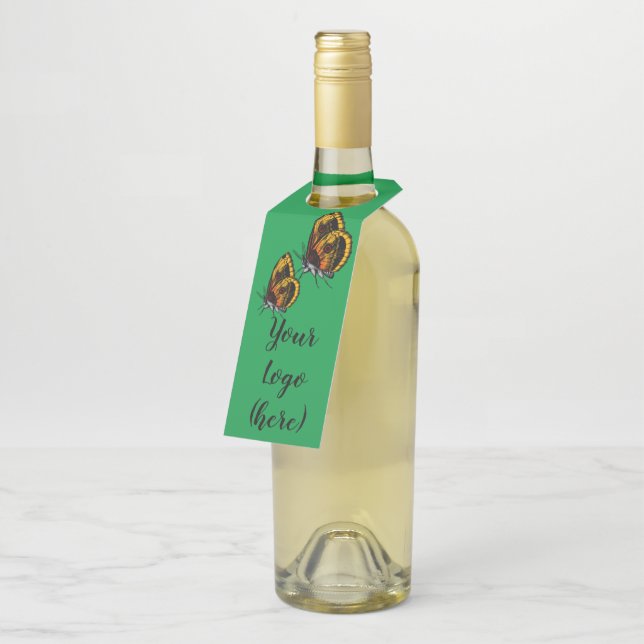 #BottleHangerTags #WineTagsForBottle #BottleTag Flaschenanhänger (Angewinkelt)