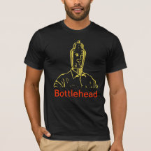 Bottlehead druckte T - Shirt