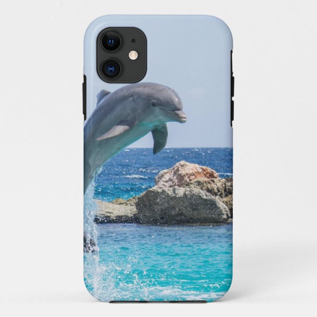 Bottlenose-Delphin Case-Mate iPhone Hülle (Rückseite)