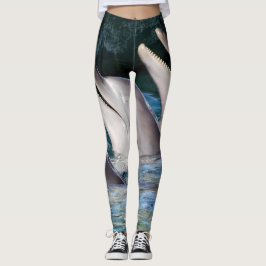 Bottlenose-Delphin Leggings