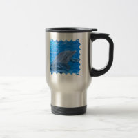 Bottlenose-Delphin-Reise-Tasse