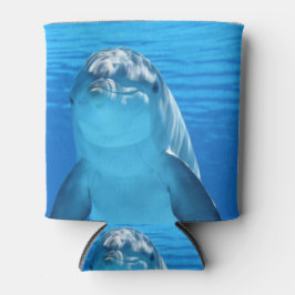 Bottlenose Dolphin looks at the camera under water Dosenkühler