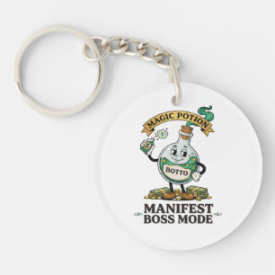 Botto Manifest Boss Modus Retro 1930er Jahre Carto Schlüsselanhänger