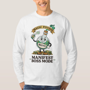 Botto Manifest Boss Modus Retro 1930er Jahre Carto T-Shirt