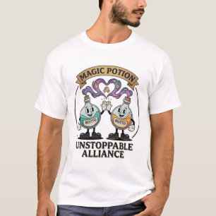 Botto Marke Unstoppable Alliance Retro Magic Potio T-Shirt