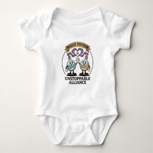 Botto Marke Unstoppable Alliance Retro Magic Trank Baby Strampler