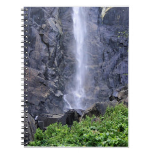 Bottom Bridalveil Falls, Yosemite, CA Notizblock