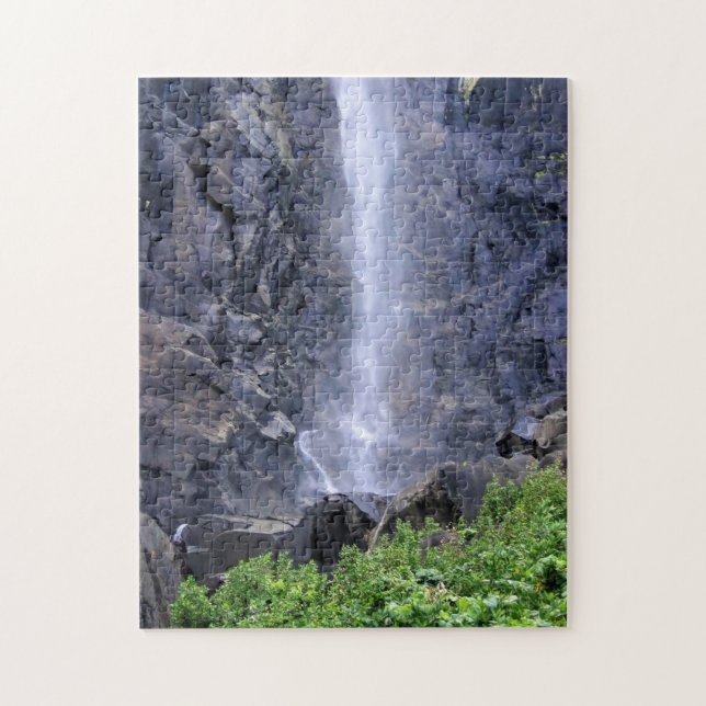 Bottom Bridalveil Falls, Yosemite, CA Puzzle (Vertikal)