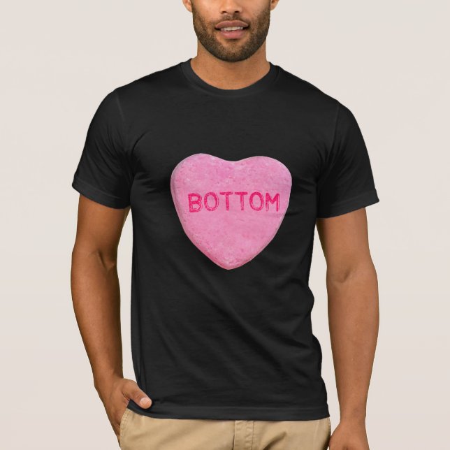 Bottom Candy Herz T-Shirt (Vorderseite)
