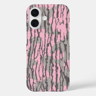 Bottom Lands Camo Rosa für Frauen und Mädchen iPhone 16 Hülle