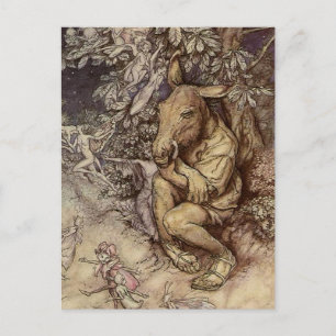 „Bottom und Titania“ von Arthur Rackham Postkarte