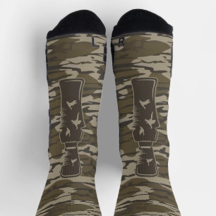 Bottomland-Camouflage nennen mich Duck Call Socken