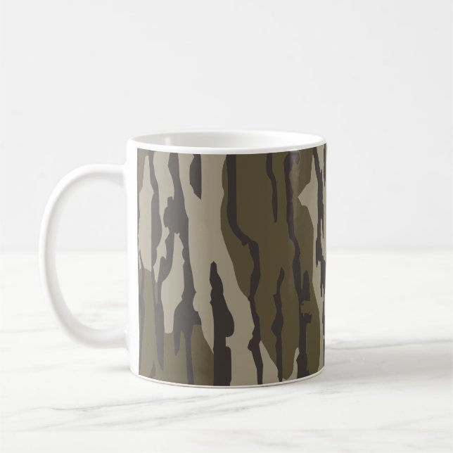 Bottomland Camouflage Old School Camouflage Kaffeetasse (Links)