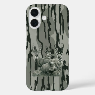 Bottomland Camouflage Whitetail Deer Mule Deer Pro iPhone 16 Hülle