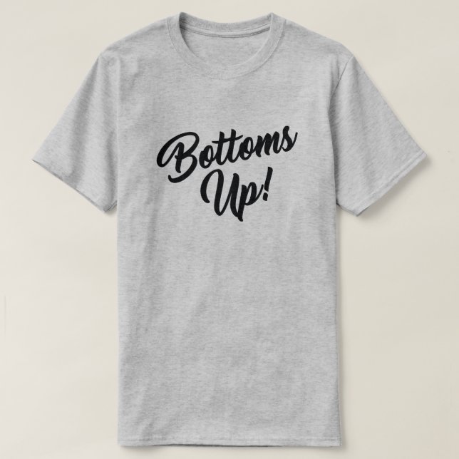 BOTTOMS! T-Shirt (Design vorne)