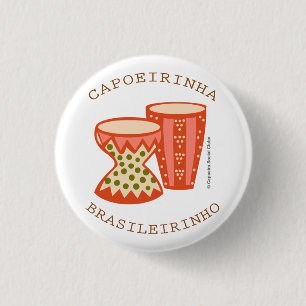 Botton de Capoeira: Os atabaques! Button