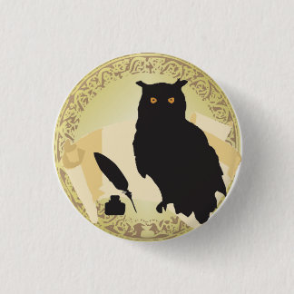 Botton Pergament im Weiß Button