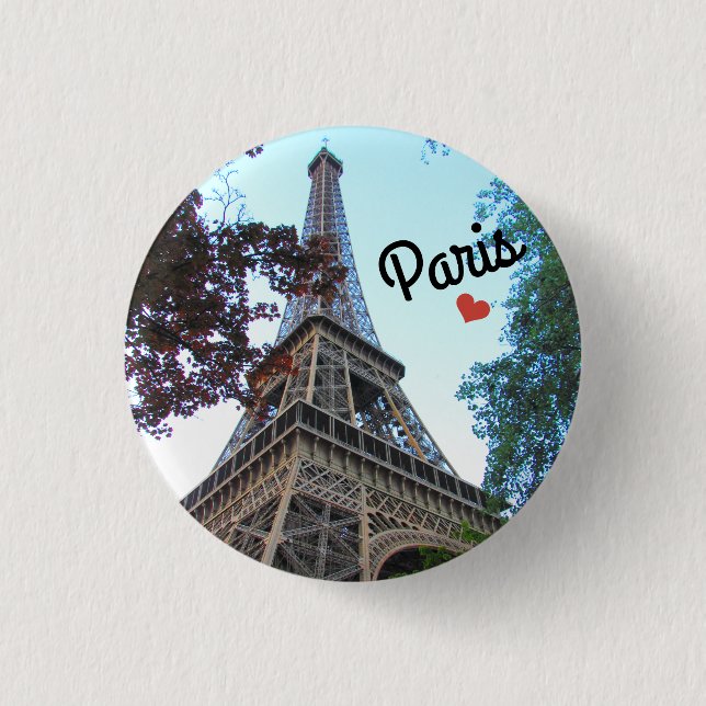 Botton/Stift ~ Paris, France, Button (Vorderseite)