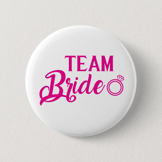 Botton Team Bride Button (Vorderseite)