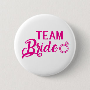 Botton Team Bride Button