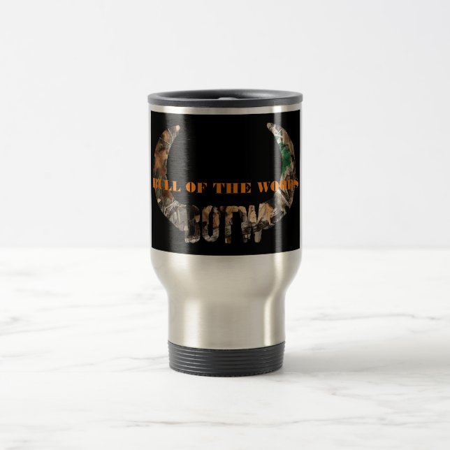 BOTW CAMOUFLAGE-LOGO-REISE-TASSE REISEBECHER (Mittel)