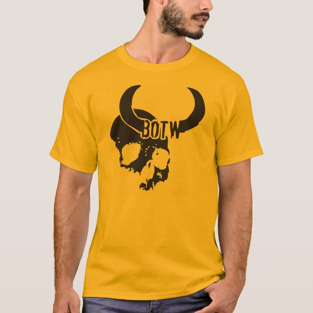 BOTW SCHÄDEL-T-SHIRT T-Shirt (Vorderseite)