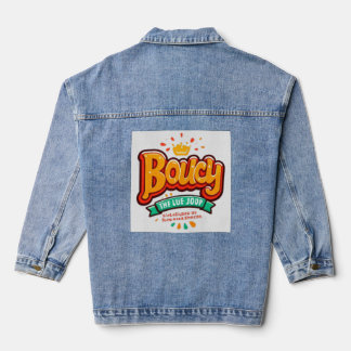 Boucy Crown Fun T-Shirt Jeansjacke