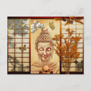 Bouddha-Inspiration Postkarte