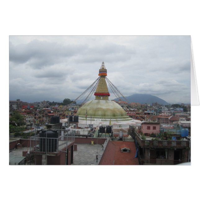 Boudha Stupa (Vorderseite (Horizontal))