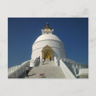 Boudhanath - Buddhistischer Tempel, Kathmandu Nepa Postkarte