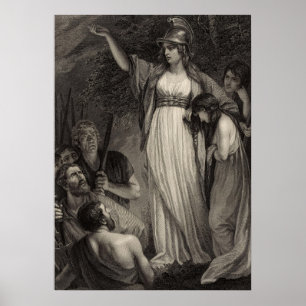Boudica, Königin des Iceni-Stamms Poster