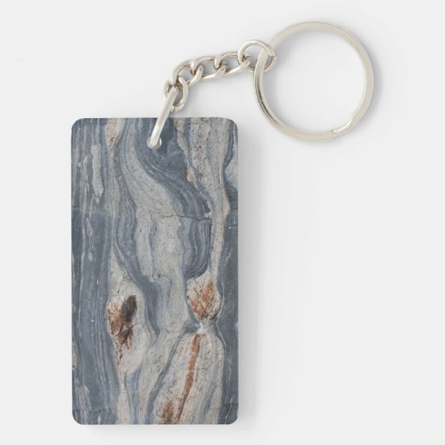 Boudinage Print Acrylic Key Chain Schlüsselanhänger (Rückseite)