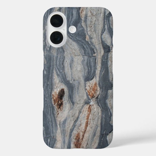 Boudinaged Limestone Rock Textur Print Case-Mate iPhone Hülle (Rückseite)
