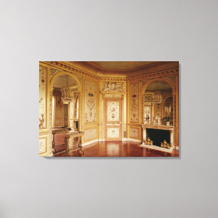 Boudoir von Marie-Antoinette verzierte im Jahre Leinwanddruck
